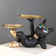 Cool Bulldog Figurine