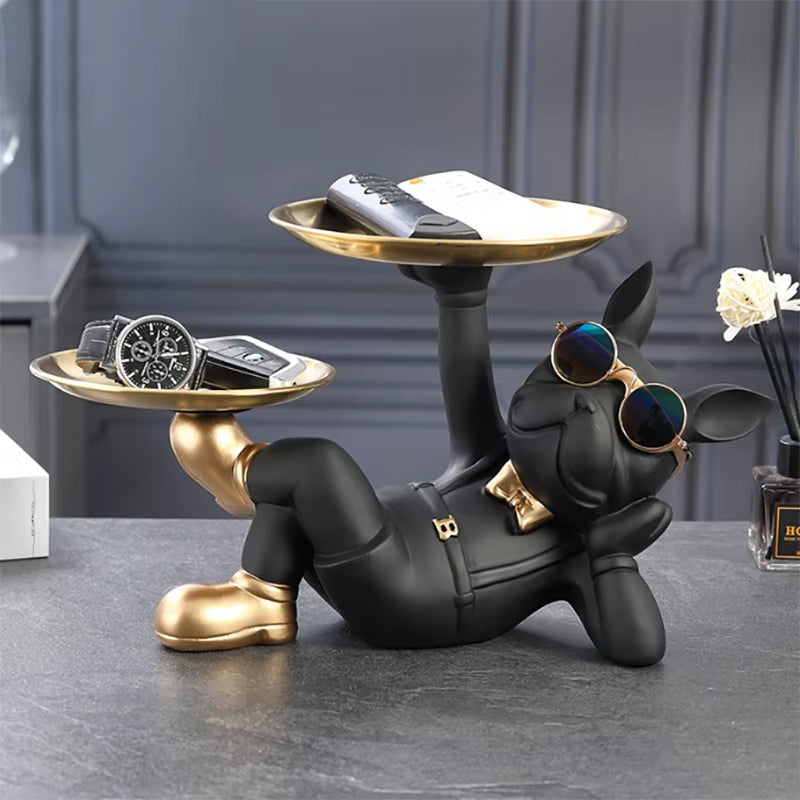 Cool Bulldog Figurine