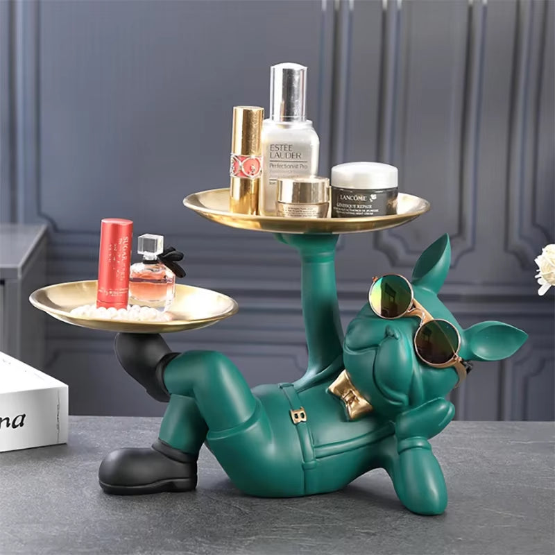 Cool Bulldog Figurine