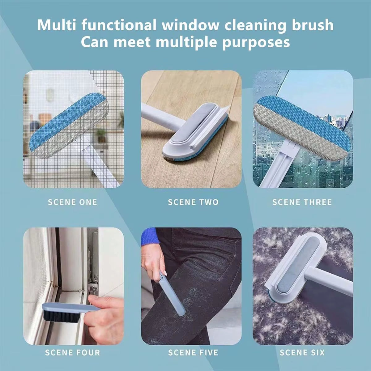 3 In 1 Pet Hair Remover Brush