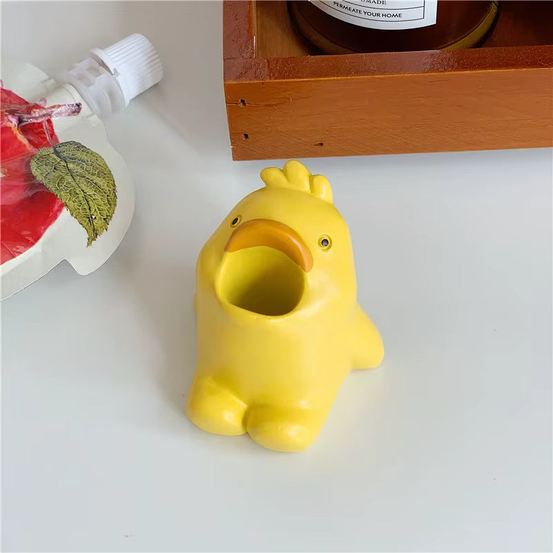 Toothbrush Makeup Brush Holder