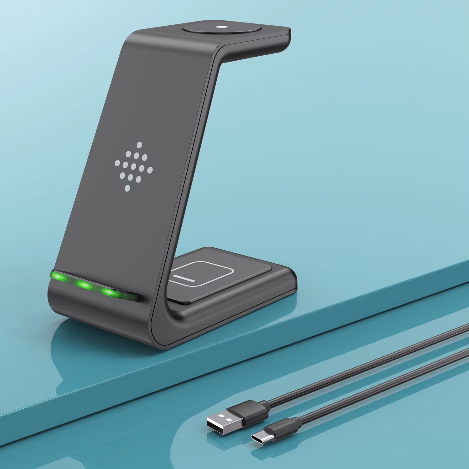 3-In-1 Wireless Charge Dock Station
