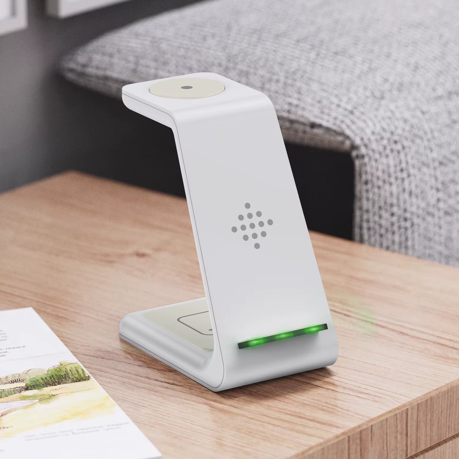 3-In-1 Wireless Charge Dock Station