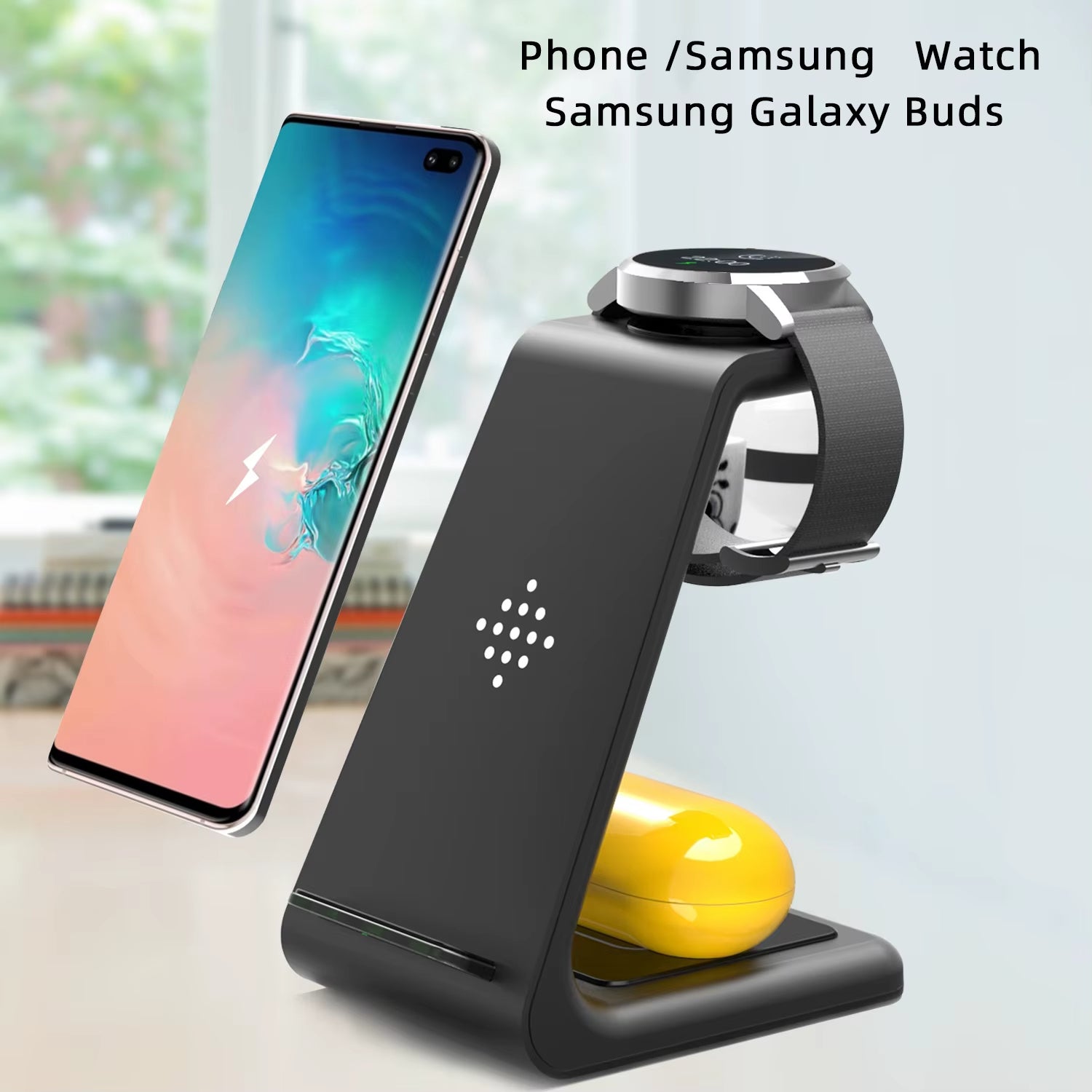3-In-1 Wireless Charge Dock Station