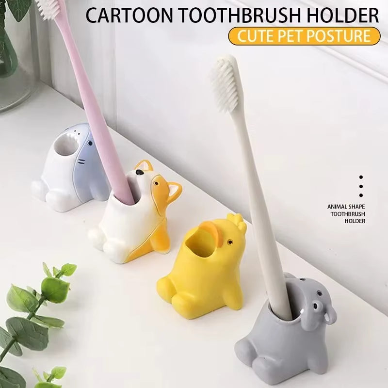 Toothbrush Makeup Brush Holder