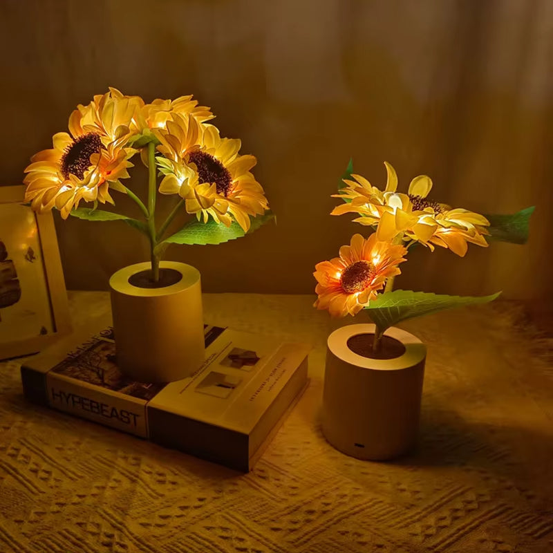 Sunflower Nightlight Lamp