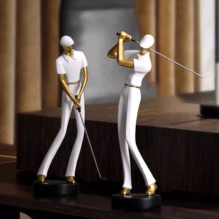 Golf Resin Figure Decor