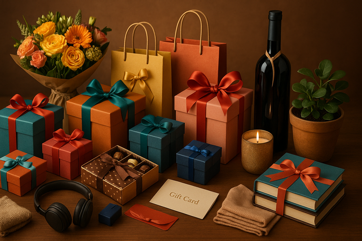 Diffrent types of gifts 