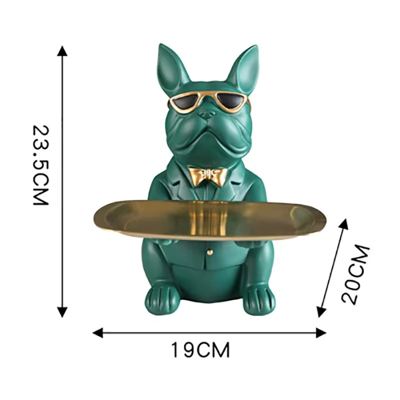 Cool Bulldog Figurine